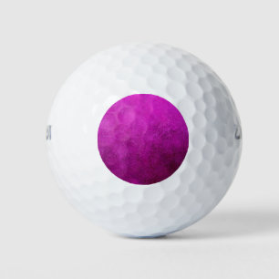 Purple Texture Golf Balls