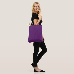 Purple Textured Denim, Totebag Tote Bag
