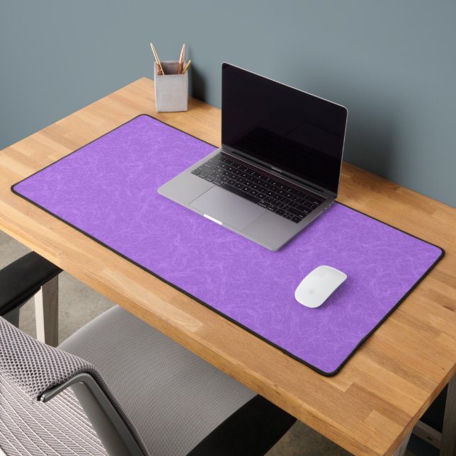 Purple textured surface with swirling pattern desk mat (Office 2)