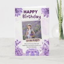Purple Theme Birthday