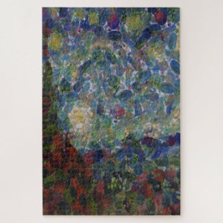 Purple Thistle Wildflower Realistic Art Jigsaw Puzzle