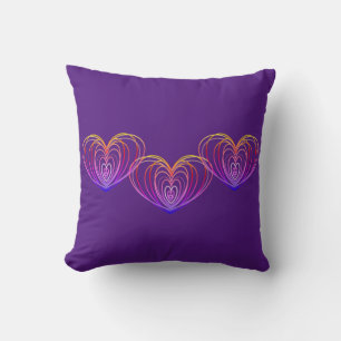 Purple Throw Pillows For Sofa Couch Chaise Lounge