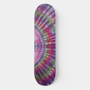 Purple Tie Dye Skateboard