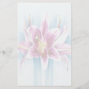 Purple Tiger Lilly Stationery