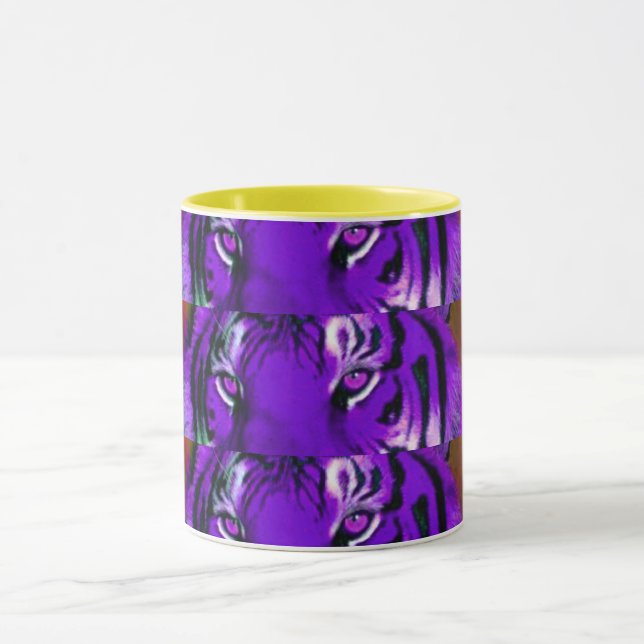 PURPLE TIGER  MUG (Center)