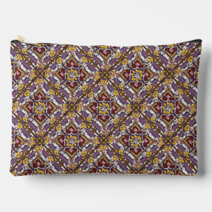 Purple Tile Accessory Pouch