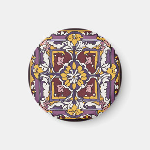 Purple Tile Magnet
