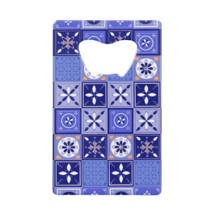 Purple tile pattern