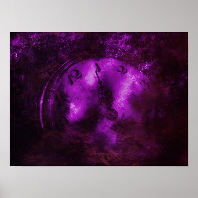 Purple Timeless Poster (Front)