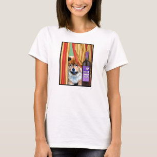 PURPLE TONGUE PINOT by Sandra Miller T-Shirt