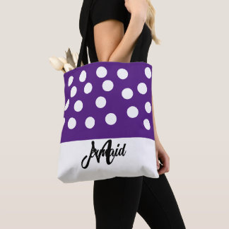 Purple Tote Bag