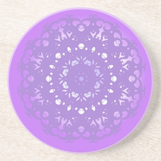 Purple Transformation Coaster (Front)