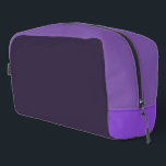 Purple Travel ToiletryBag Murugi Bagsl  Dopp Kit<br><div class="desc">Print Cut Sew Toiletry Bag Whether you’re heading to the gym or packing light for a weekend trip, keep your toiletries organised without sacrificing your own personal style with our Dopp Kit This iconic travel bag is made of sturdy polyester fabric with a zippered closure, ensuring all products are stored...</div>