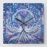 Purple Tree of Tranquillity Mosaic art