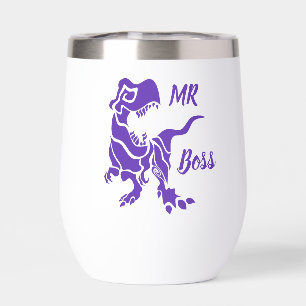 Purple Trex the Boss Dino
