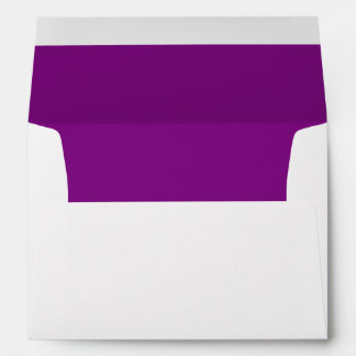 Purple Trim - Envelope