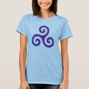 Purple Triskele T-Shirt