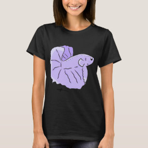 Purple tropical fish T-Shirt