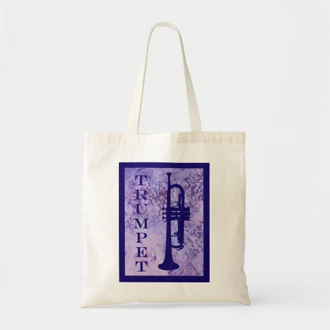 Purple Trumpet! Tote Bag (Front)
