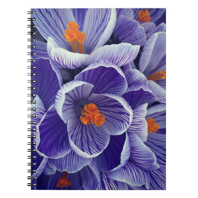 Purple Tulip Notebook (Front)