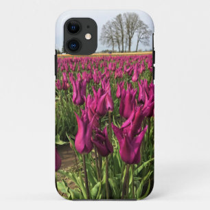 Purple Tulips in the Field Case-Mate iPhone Case