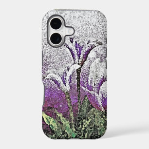 Purple Tulips - Painting Art iPhone Case