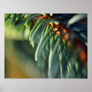 Purple Twins Framable Fine Art Painting-ETSY Poster