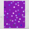 Purple Twisty Polka Dot Spiral 2-Sided Scrap Paper