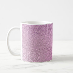 Purple ultra violet foil paper texture background. coffee mug