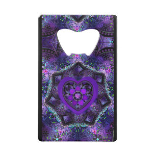 Purple umbrella & hearts .7