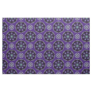 Purple umbrella & hearts .7 fabric