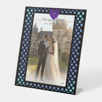 Purple umbrella & hearts .7