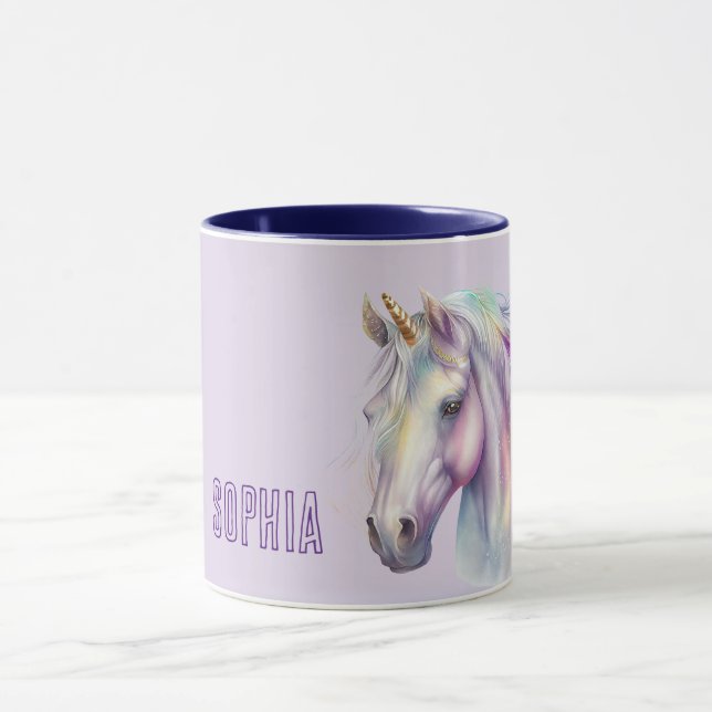 Purple Unicorn Dream Mug (Center)
