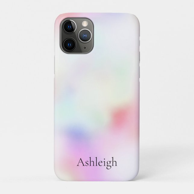 Purple Unicorn Pink Peach Rainbow  Case-Mate iPhone Case (Back)