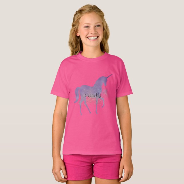 Purple Unicorn   T-Shirt (Front Full)