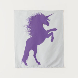 Purple Unicorn Tapestry