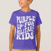 purple up for military kids military children