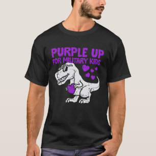 Purple Up for Military Kids Month Military Child T T-Shirt