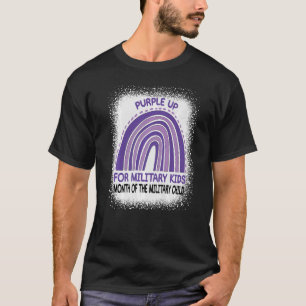Purple Up For Military Kids Month Of The Military T-Shirt