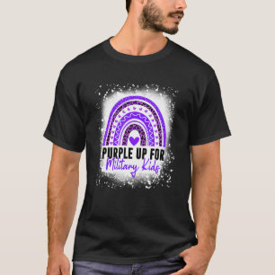 Purple Up For Military Kids Month Of The Military T-Shirt