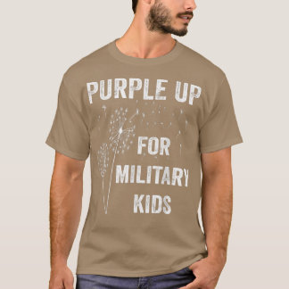 Purple Up for Military Kids Month of the Military T-Shirt
