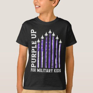 Purple Up For Military Military Child Month T-Shirt