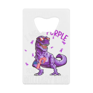 Purple Up in April Dinosaur for Month