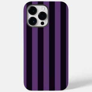Purple Vertical Stripes Decor Case-Mate iPhone 14 Pro Max Case