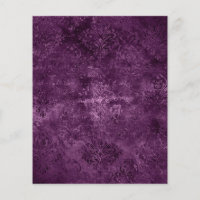 Purple Victorian Gothic Damask Scrapbook Paper