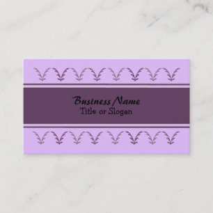 Purple Vines Business Card