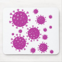 Purple Viral Particle
