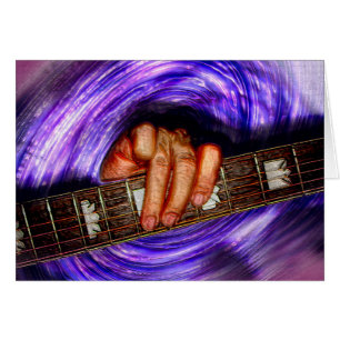 Purple Vortex Guitar Grip