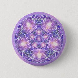 Purple W1 6 Cm Round Badge