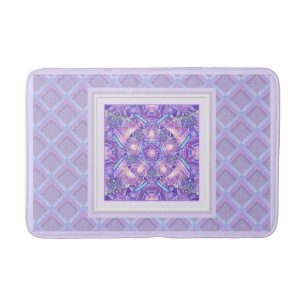 Purple W1 Bath Mat